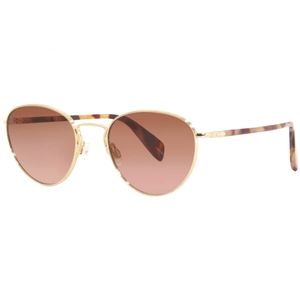 Rag & Bone gold pink oval sunglasses